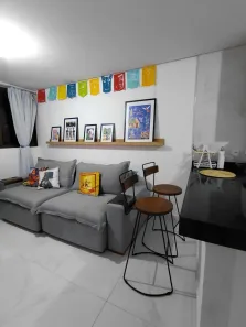 Apartamento com 1 Quarto para alugar, 42m² no Cabo Branco, João Pessoa