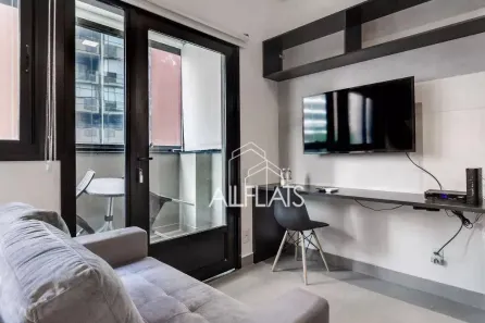 Apartamento com 1 Quarto à venda, 28m² no Pinheiros, São Paulo