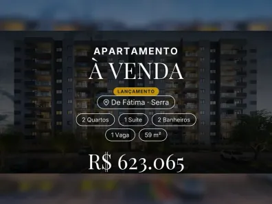 Apartamento com 2 Quartos à venda, 59m² no de Fátima, Serra