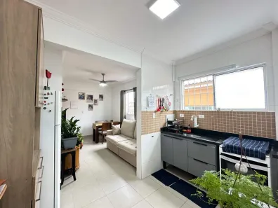 Apartamento com 2 Quartos à venda, 50m² no Vila Valença, São Vicente