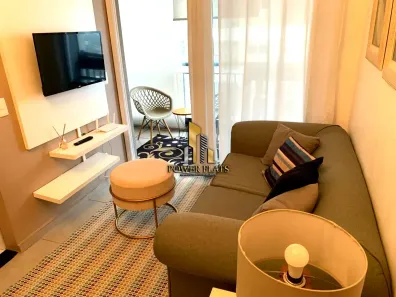 Flat com 1 Quarto para alugar, 43m² no Vila Cordeiro, São Paulo