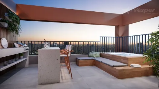 Apartamento com 3 Quartos à venda, 59m² no Setor Oeste, Goiânia