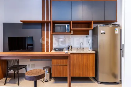 Flat com 1 Quarto para alugar, 28m² no Jardim Paulista, São Paulo
