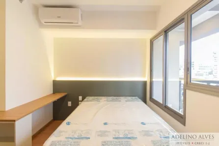 Apartamento com 1 Quarto para alugar, 21m² no Paraíso, São Paulo