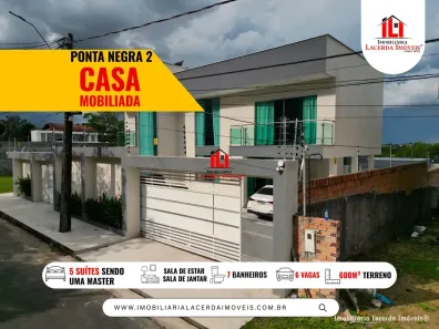 Sobrado com 5 Quartos à venda, 600m² no Ponta Negra, Manaus