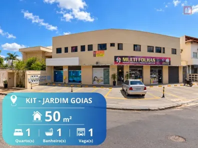 Apartamento com 1 Quarto para alugar, 50m² no Jardim Goiás, Goiânia