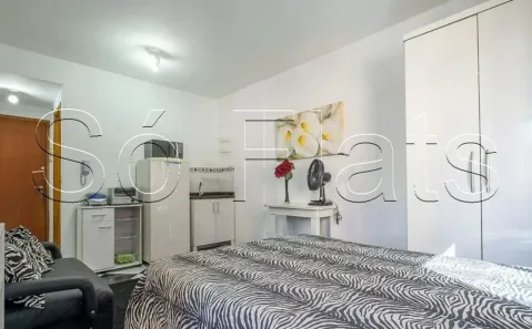 Flat com 1 Quarto para alugar, 27m² no Pinheiros, São Paulo