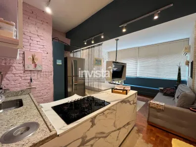 Apartamento com 1 Quarto à venda, 28m² no Boqueirão, Santos