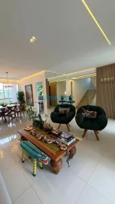 Casa de Condomínio com 5 Quartos à venda, 481m² no Alphaville (Abrantes), Camaçari