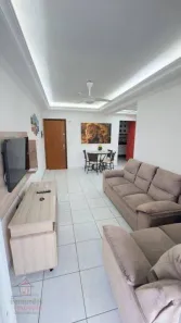 Apartamento com 3 Quartos para alugar, 78m² no Canto do Forte, Praia Grande