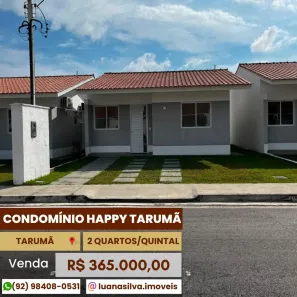 Casa de Condomínio com 2 Quartos à venda, 45m² no Tarumã, Manaus