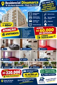 Apartamento com 2 Quartos à venda, 40m² no Vila Nova Aparecida, Mogi das Cruzes