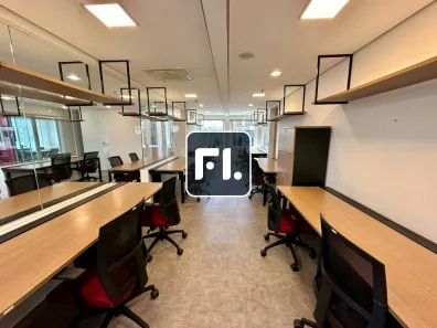 Sala Comercial para alugar, 520m² no Cidade Monções, São Paulo