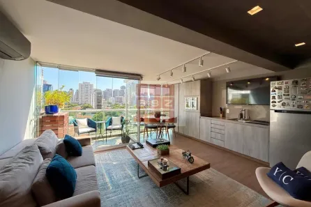 Apartamento com 1 Quarto à venda, 54m² no Brooklin Paulista, São Paulo