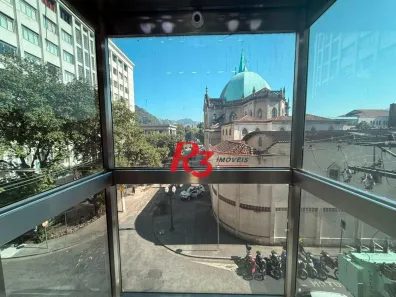 Sala Comercial para alugar, 110m² no Centro, Santos