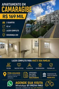 Apartamento com 2 Quartos à venda, 42m² no Alberto Maia, Camaragibe