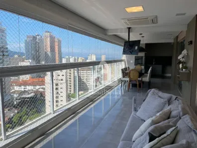 Apartamento com 2 Quartos para alugar, 143m² no Gonzaga, Santos