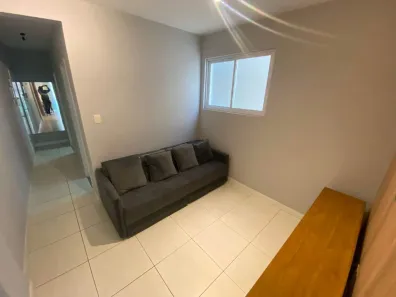 Apartamento com 1 Quarto para alugar, 55m² no Gonzaga, Santos