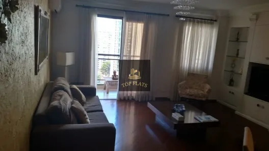 Flat com 3 Quartos para alugar, 130m² no Indianópolis, São Paulo