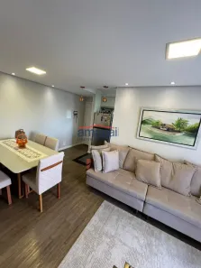 Apartamento com 3 Quartos para alugar, 68m² no Loteamento Villa Branca, Jacareí