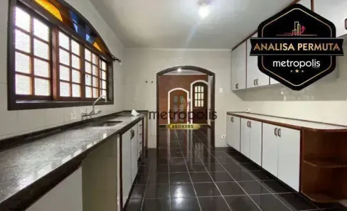 Sobrado com 3 Quartos à venda, 183m² no Jardim Itapoan, Santo André