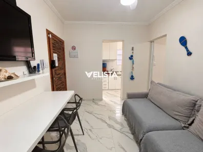 Apartamento com 1 Quarto à venda, 32m² no Embaré, Santos