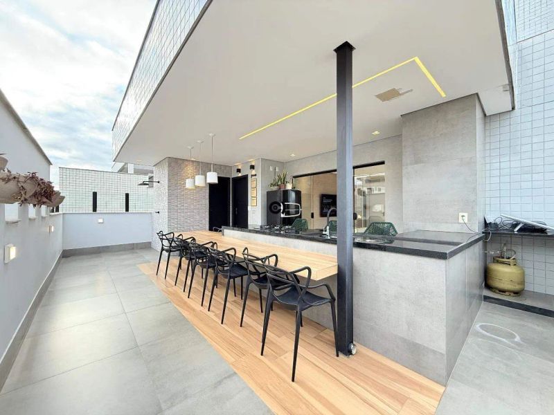 Cobertura com 4 quartos — Castelo, Belo Horizonte