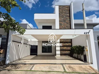 Casa de Condomínio com 3 Quartos para venda ou aluguel, 163m² no Jardim Park Real, Indaiatuba