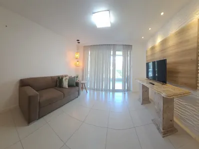Apartamento com 3 Quartos para alugar, 102m² no Porto das Dunas, Aquiraz