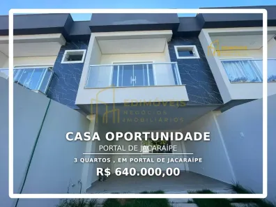 Casa com 3 Quartos à venda, 100m² no Portal de Jacaraípe, Serra