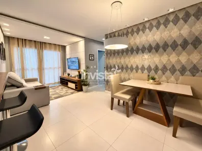 Apartamento com 2 Quartos à venda, 70m² no Vila Mathias, Santos