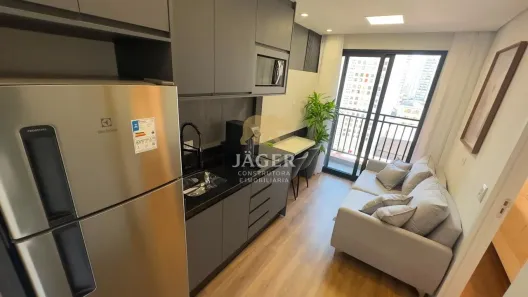 Apartamento com 1 Quarto para alugar, 28m² no Centro, Curitiba