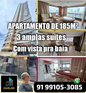 Apartamento com 3 Quartos à venda, 185m² no Umarizal, Belém