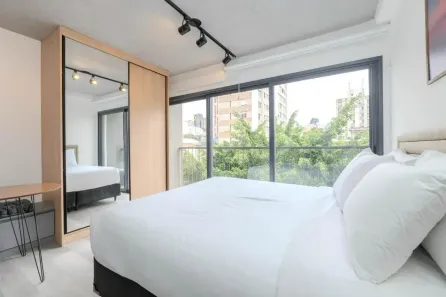 Apartamento com 1 Quarto para venda ou aluguel, 25m² no Bela Vista, São Paulo