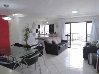 Apartamento com 4 Quartos para alugar, 160m² no Loteamento João Batista Julião, Guarujá