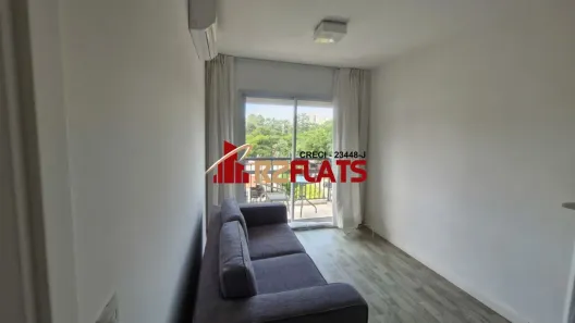 Apartamento com 1 Quarto para alugar, 50m² no Jardim Leonor, São Paulo