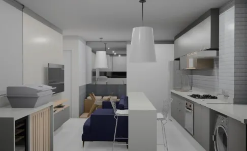 Apartamento com 2 Quartos à venda, 44m² no Campestre, Santo André