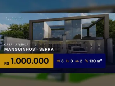 Casa com 3 Quartos à venda, 130m² no Manguinhos, Serra