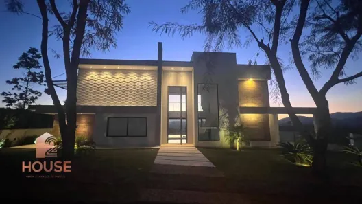 Casa de Condomínio com 4 Quartos à venda, 474m² no Recento No Céu, Santa Isabel