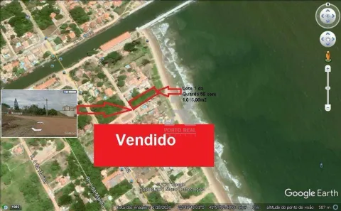 Lote/Terreno à venda, 1240m² no Loteamento Praia Baia Formosa, Armação dos Búzios