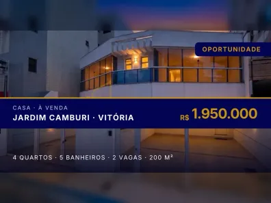 Casa com 4 Quartos à venda, 200m² no Jardim Camburi, Vitória