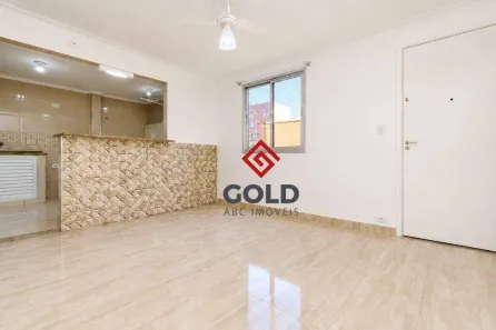 Apartamento com 2 Quartos à venda, 51m² no Vila Camilópolis, Santo André