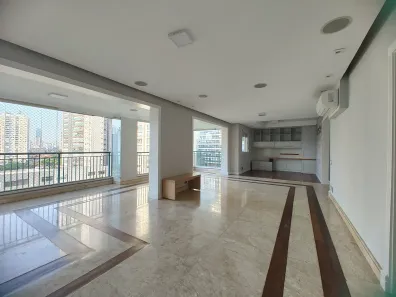 Apartamento com 3 Quartos para alugar, 168m² no Vila Gertrudes, São Paulo