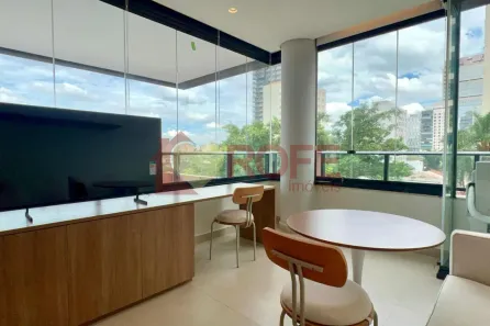 Apartamento com 1 Quarto para alugar, 33m² no Pinheiros, São Paulo