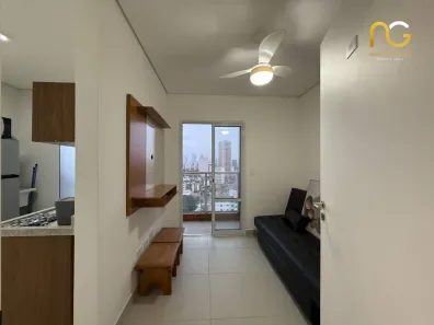 Apartamento com 1 Quarto à venda, 37m² no Boqueirão, Praia Grande