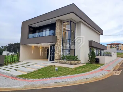 Casa de Condomínio com 4 Quartos à venda, 245m² no Uvaranas, Ponta Grossa