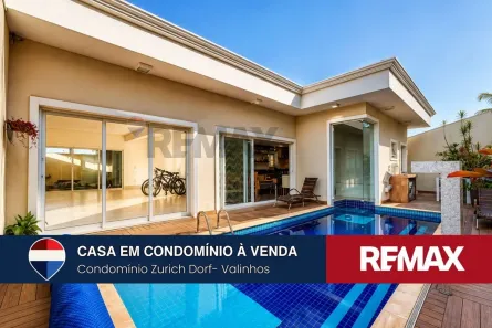 Casa de Condomínio com 4 Quartos à venda, 414m² no Nações, Valinhos