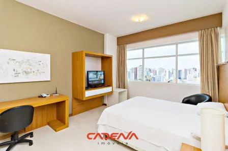 Apartamento com 1 Quarto para alugar, 30m² no Centro, Curitiba