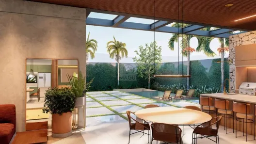 Casa de Condomínio com 5 Quartos para venda ou aluguel, 510m² no Loteamento Residencial Pedra Alta (Sousas), Campinas