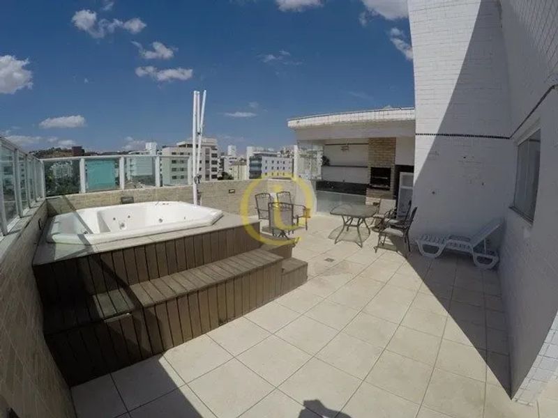 Cobertura com 4 quartos — Castelo, Belo Horizonte
